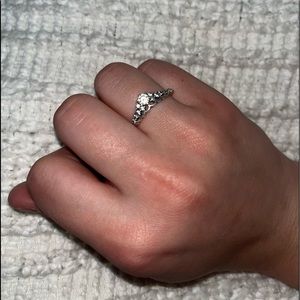 Pandora Princess Ring size 7